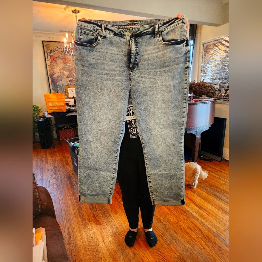 KUT jeans acid wash